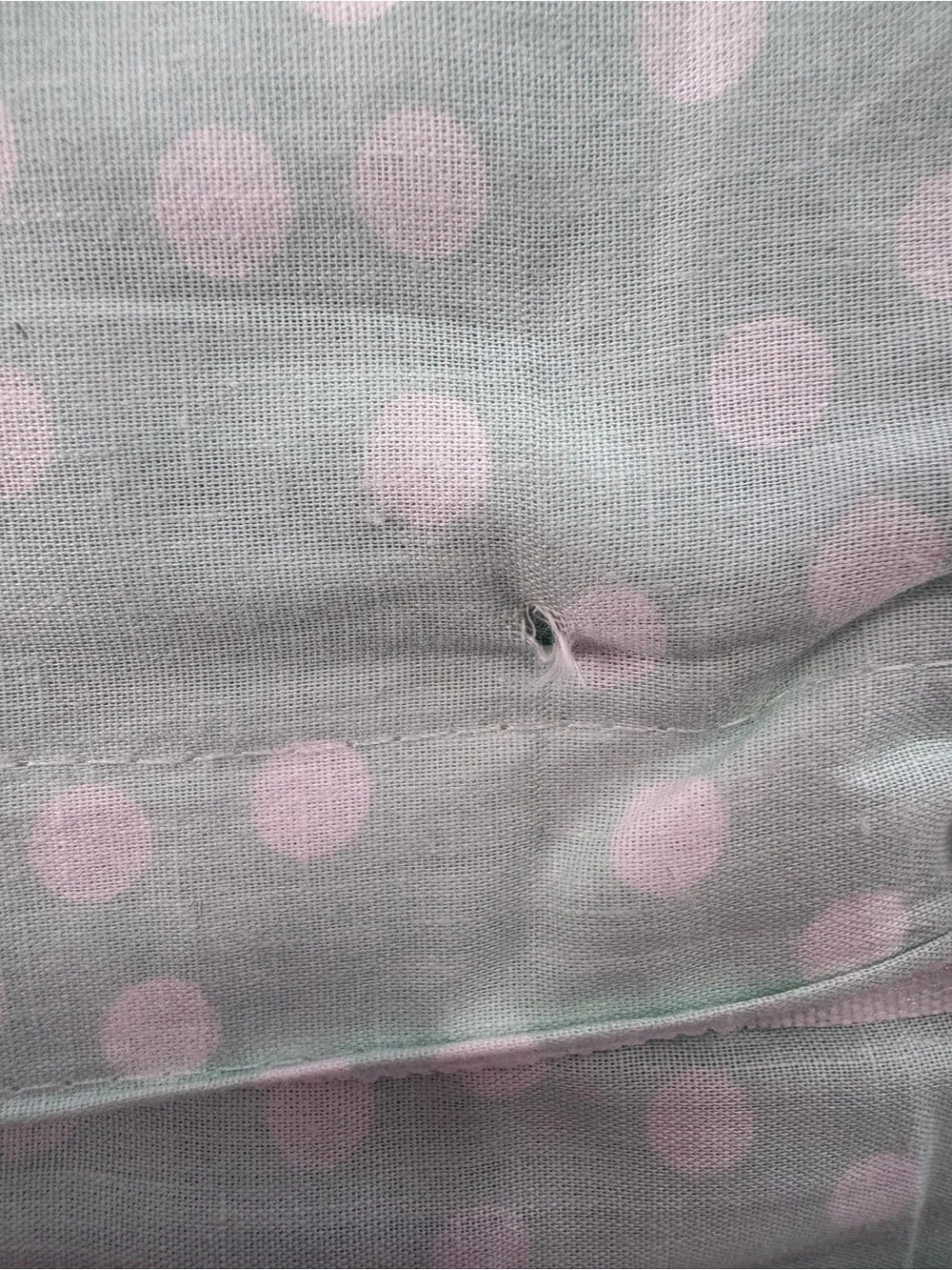 NEW kate spade Light Blue and White Polka Dot King Sheet Set